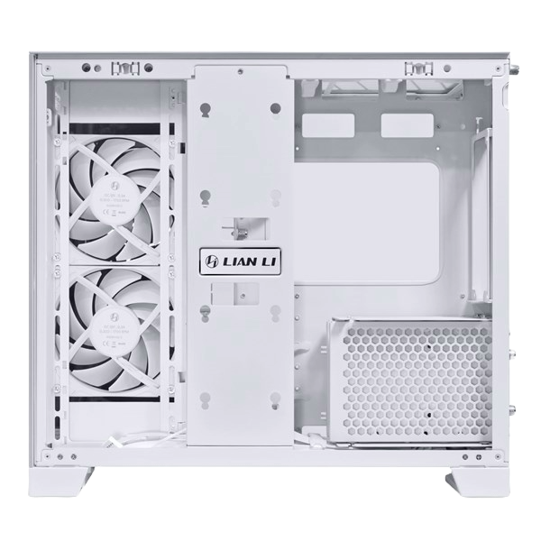Lian Li O11 Dynamic Mini V2 Flow Mid-Tower ATX Case in White - CCL